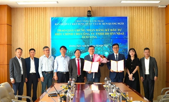 RoK’s Hyundai Ecovina to invest US$335 million in Quang Ngai